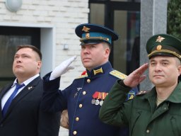 Открытие мемориала Ю.А.Гагарину